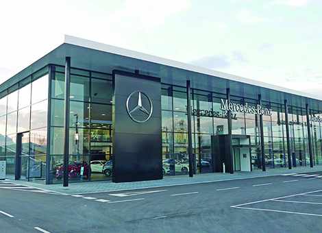 New Mercedes-Benz dealership 